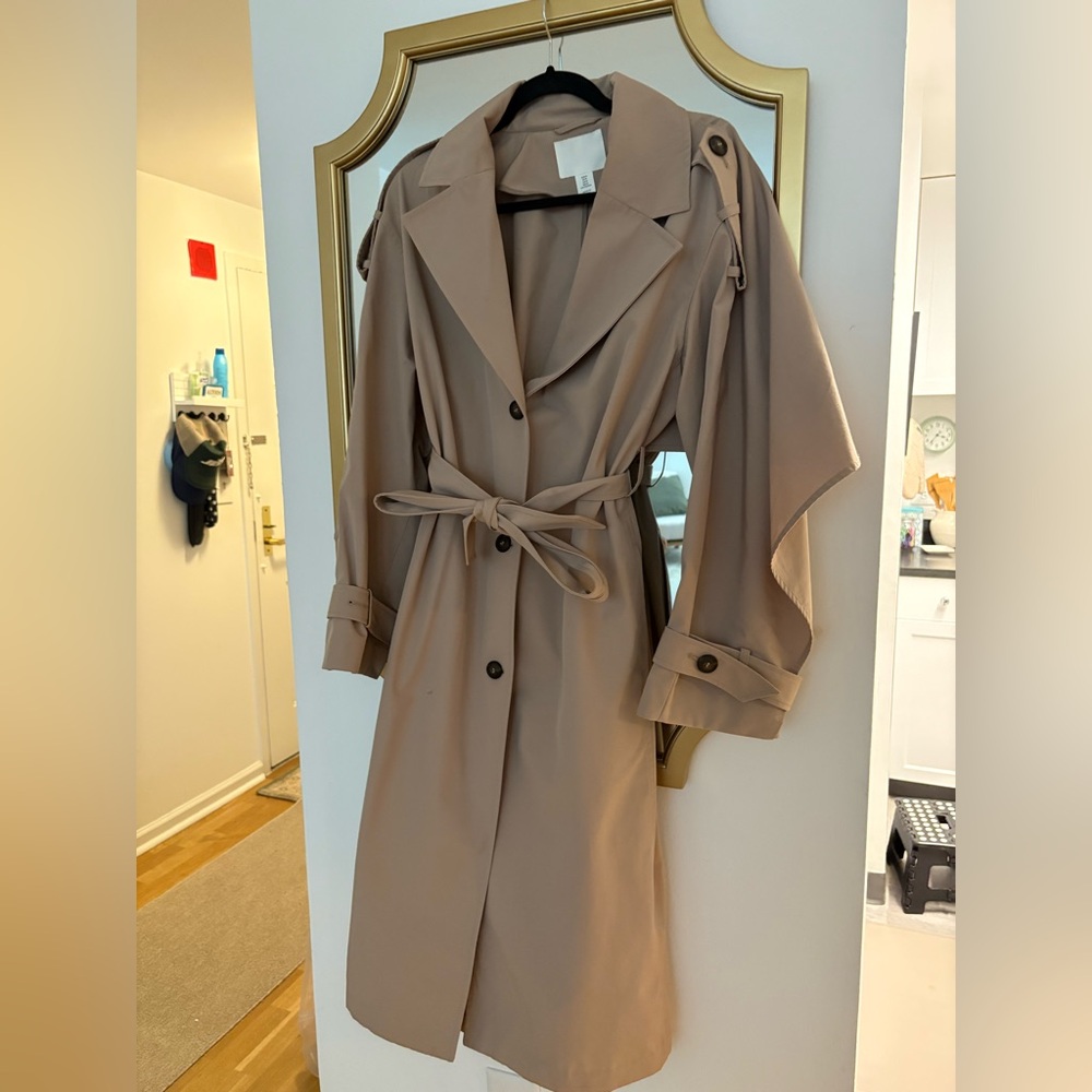 H&M Trench Coat - Cape - Size M